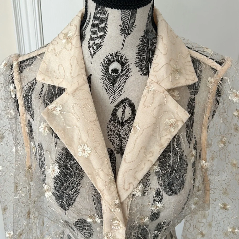 See through blouse - Picture 3 of 5